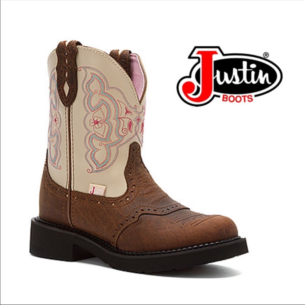 Women's Justin Italian Creme Gypsy Boots